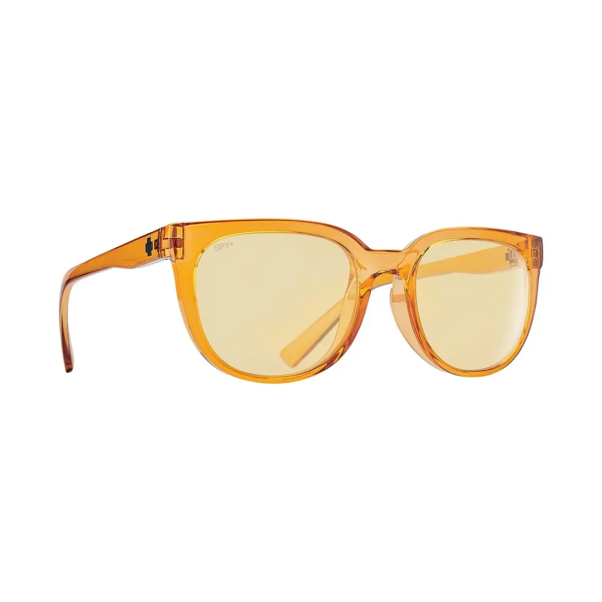 Spy+ Bewilder Rectangular Sunglasses Translucent Orange Medium-large by SPY Optics