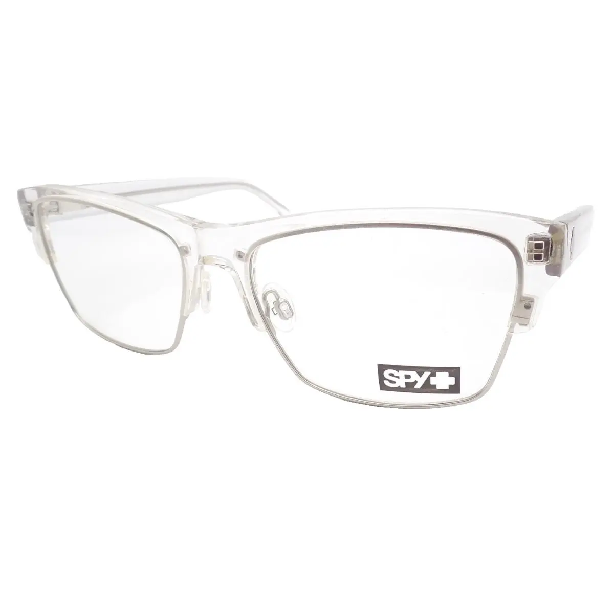 Spy Optics Weston 5050 Crystal Matte Silver 55m Eyeglass Frame