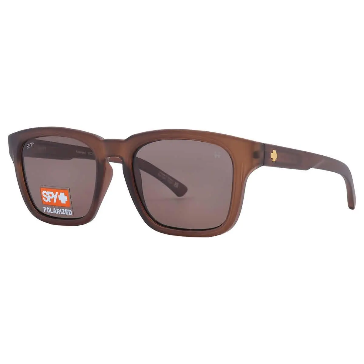 Spy Saxony Happy Bronze Polarized Square Unisex Sunglasses 6700000000219 by SPY Optics