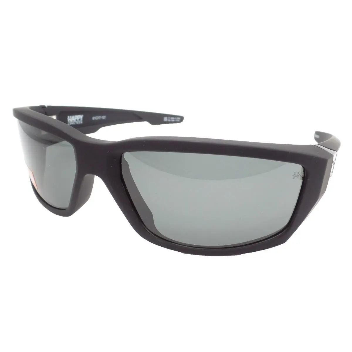 Spy Optics Tarmac Soft Matte Black Happy Gray Green Sunglasses
