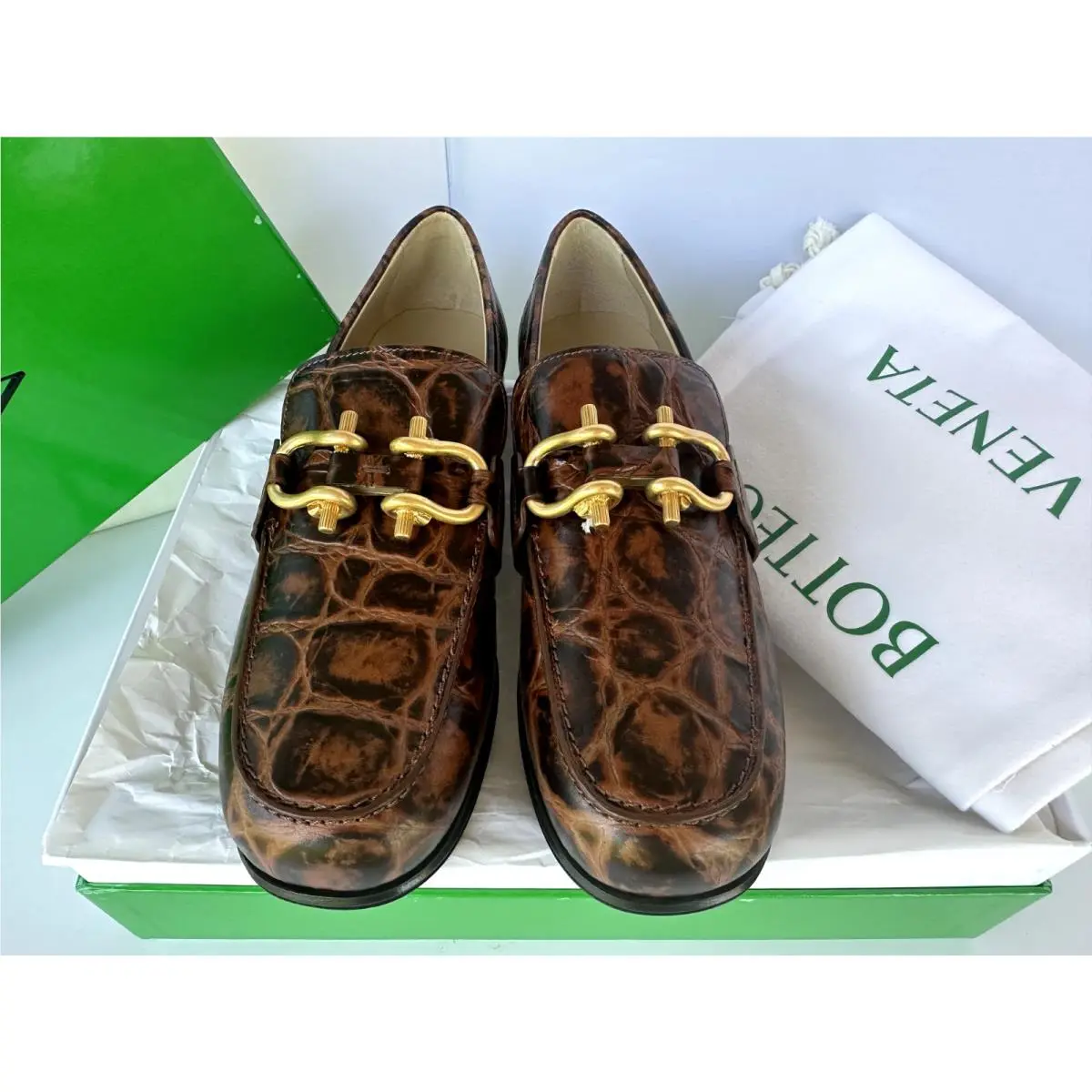 Bottega Veneta shoes - Botteca veneta - Botteca veneta - Brown (UPC: 401232662064) 4