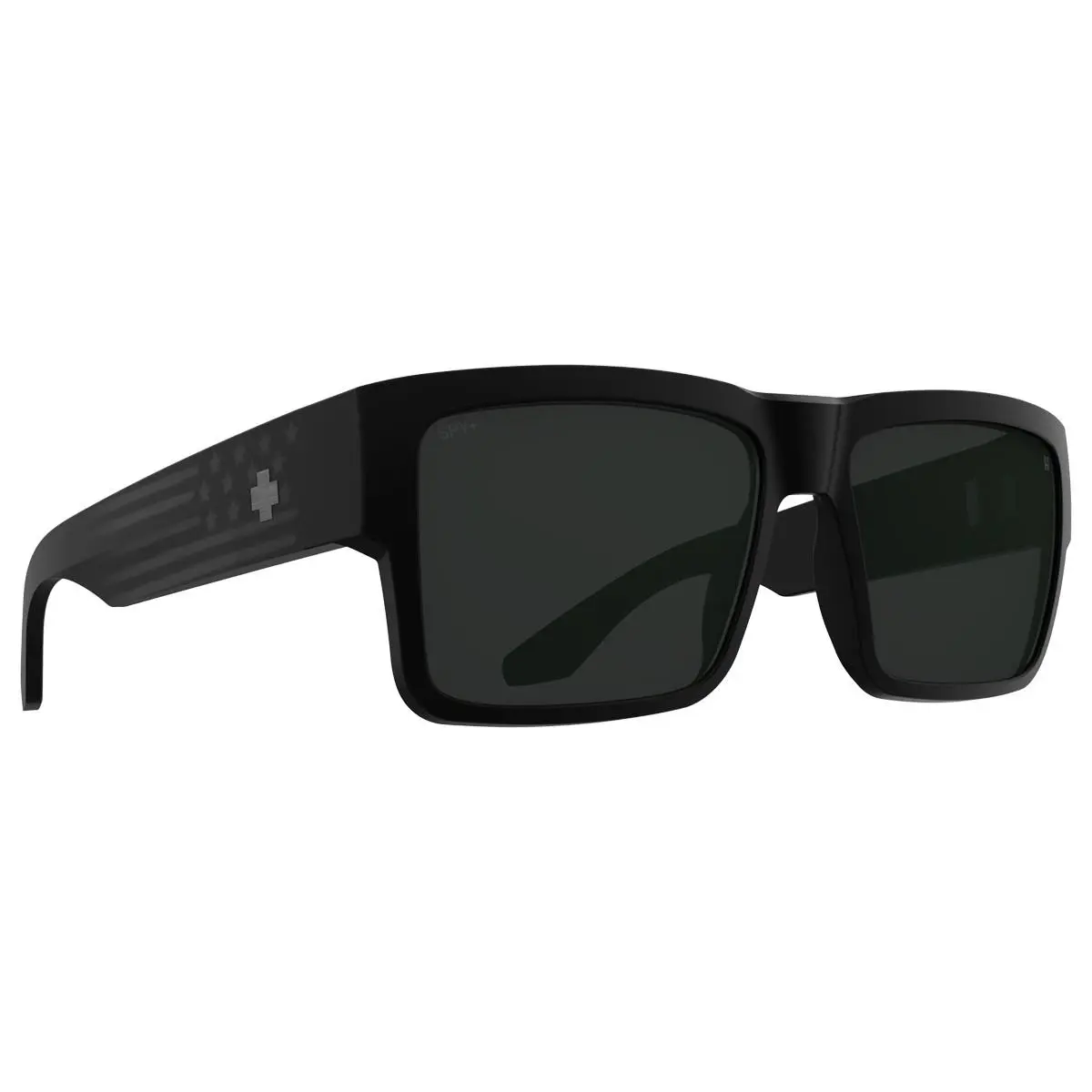 Spy Optic Cyrus Matte Black Flag Sunglasses