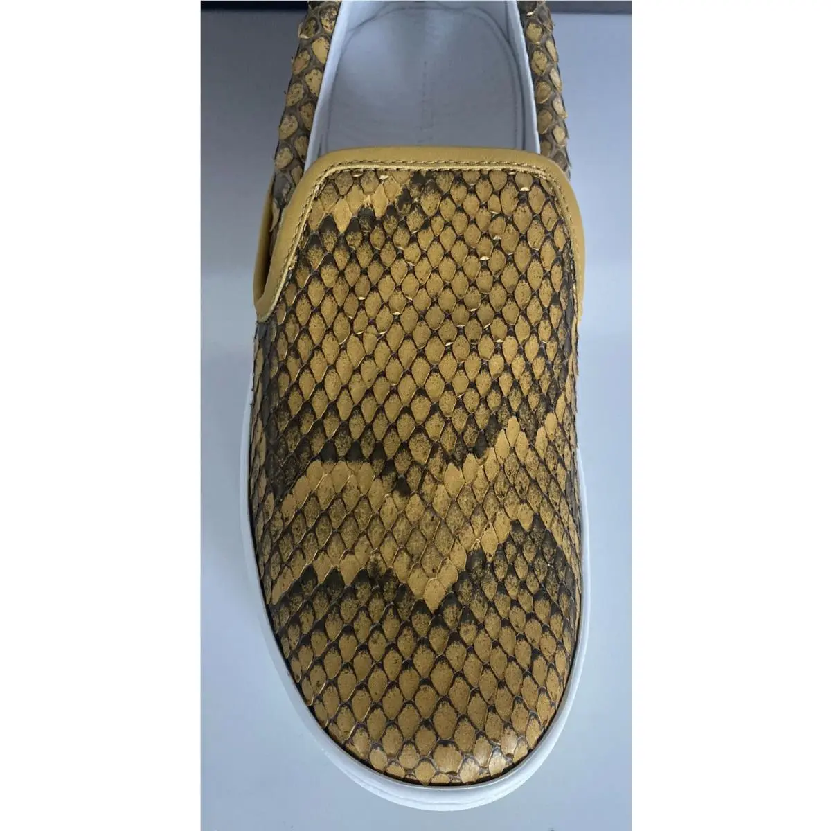Bottega Veneta shoes - Bottega Veneta Python - Python - 579405 - Butterscotch 8