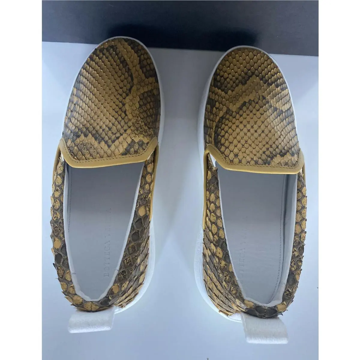 Bottega Veneta shoes - Bottega Veneta Python - Python - 579405 - Butterscotch 7