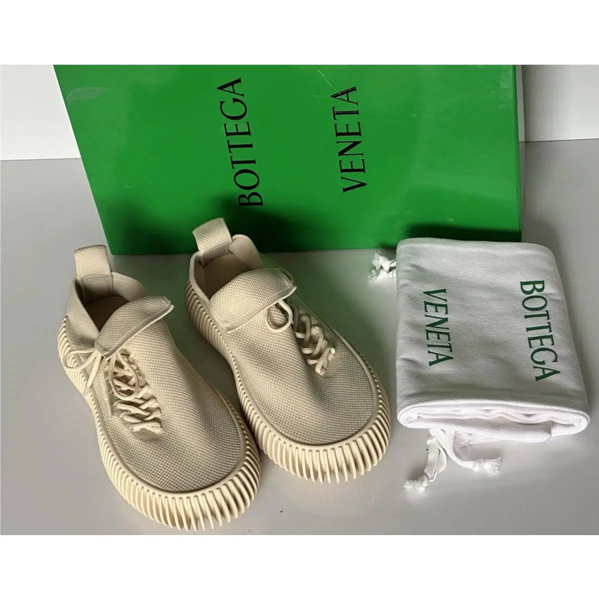 Bottega Veneta shoes - Tech Knit - Tech Knit - Cane Sugar 9