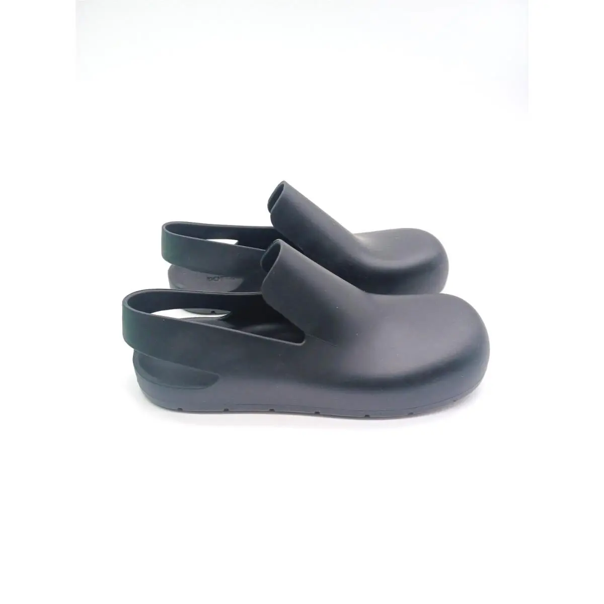 Bottega Veneta shoes - Bottega Veneta Rubber Clog Mules - Black 0