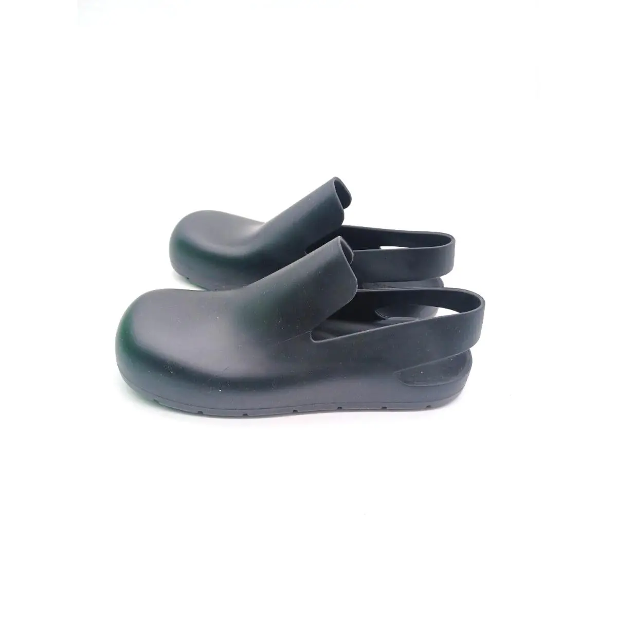 Bottega Veneta shoes - Bottega Veneta Rubber Clog Mules - Black 1