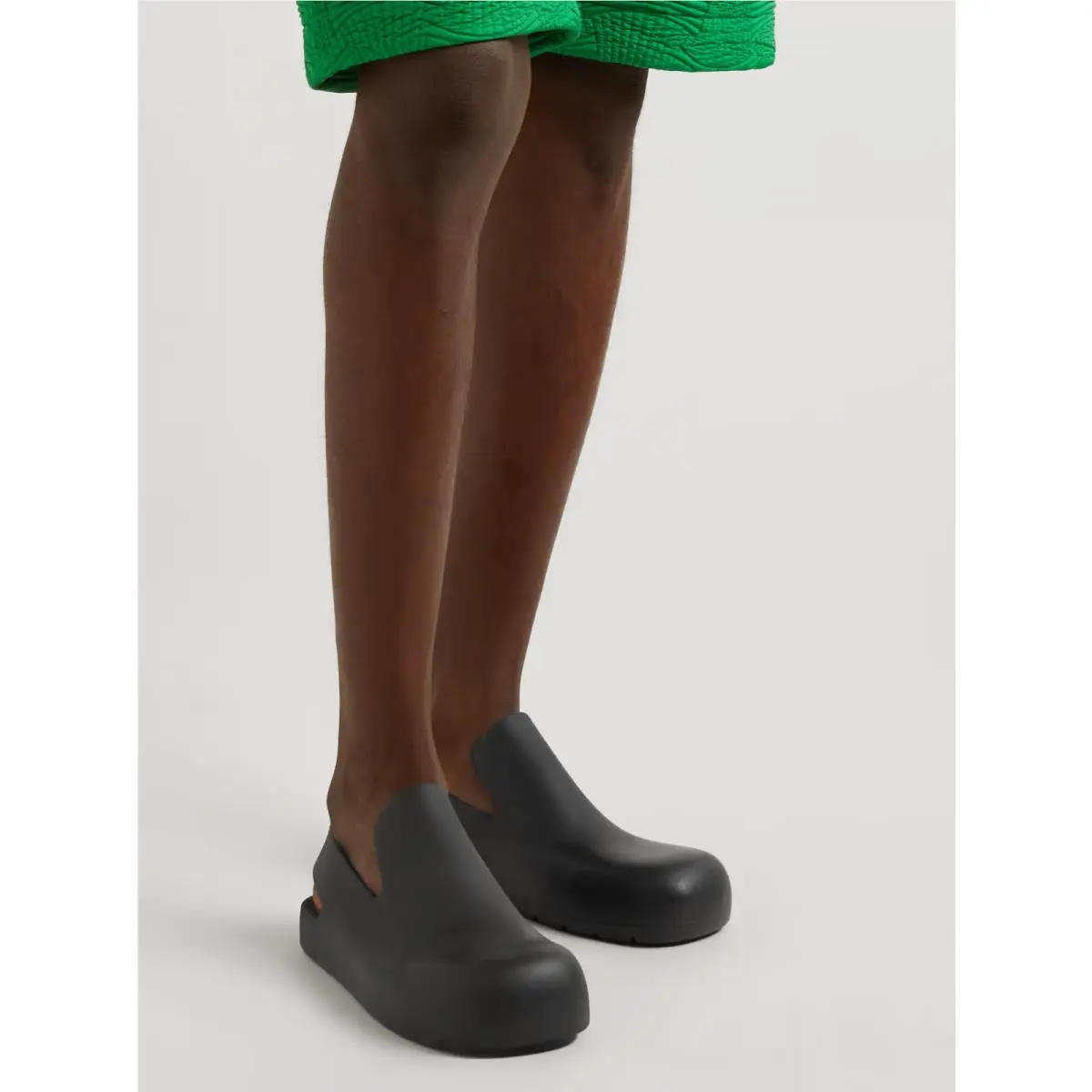 Bottega Veneta shoes - Bottega Veneta Rubber Clog Mules - Black 7