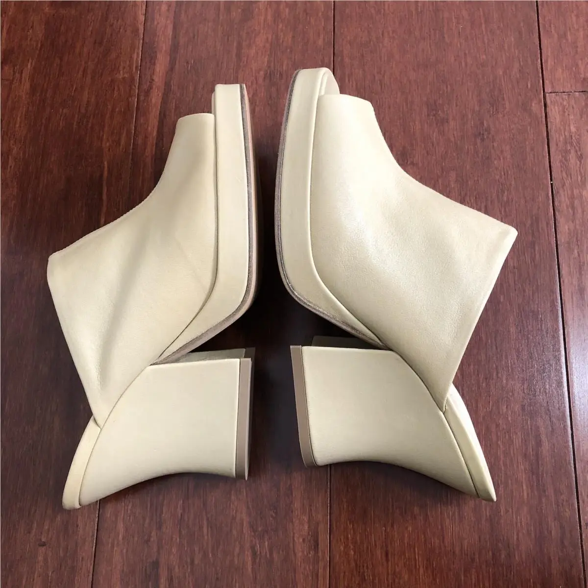 Bottega Veneta shoes - Bottega Veneta 90 mm - Cane Sugar 4