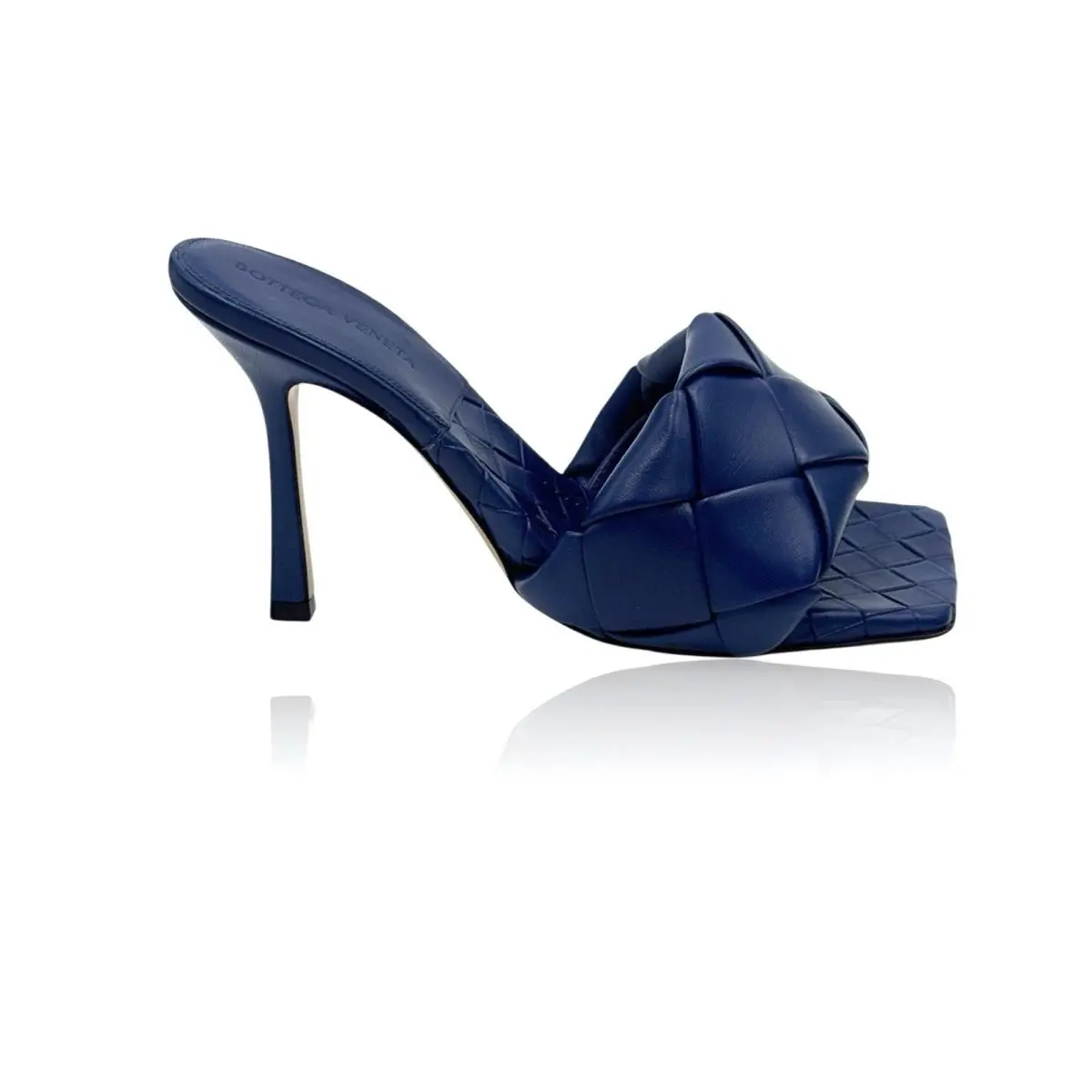 Bottega Veneta shoes - Bottega Veneta Intreccio Lido - Intreccio Lido - 608854 VBSS0 5148 - Blue 0