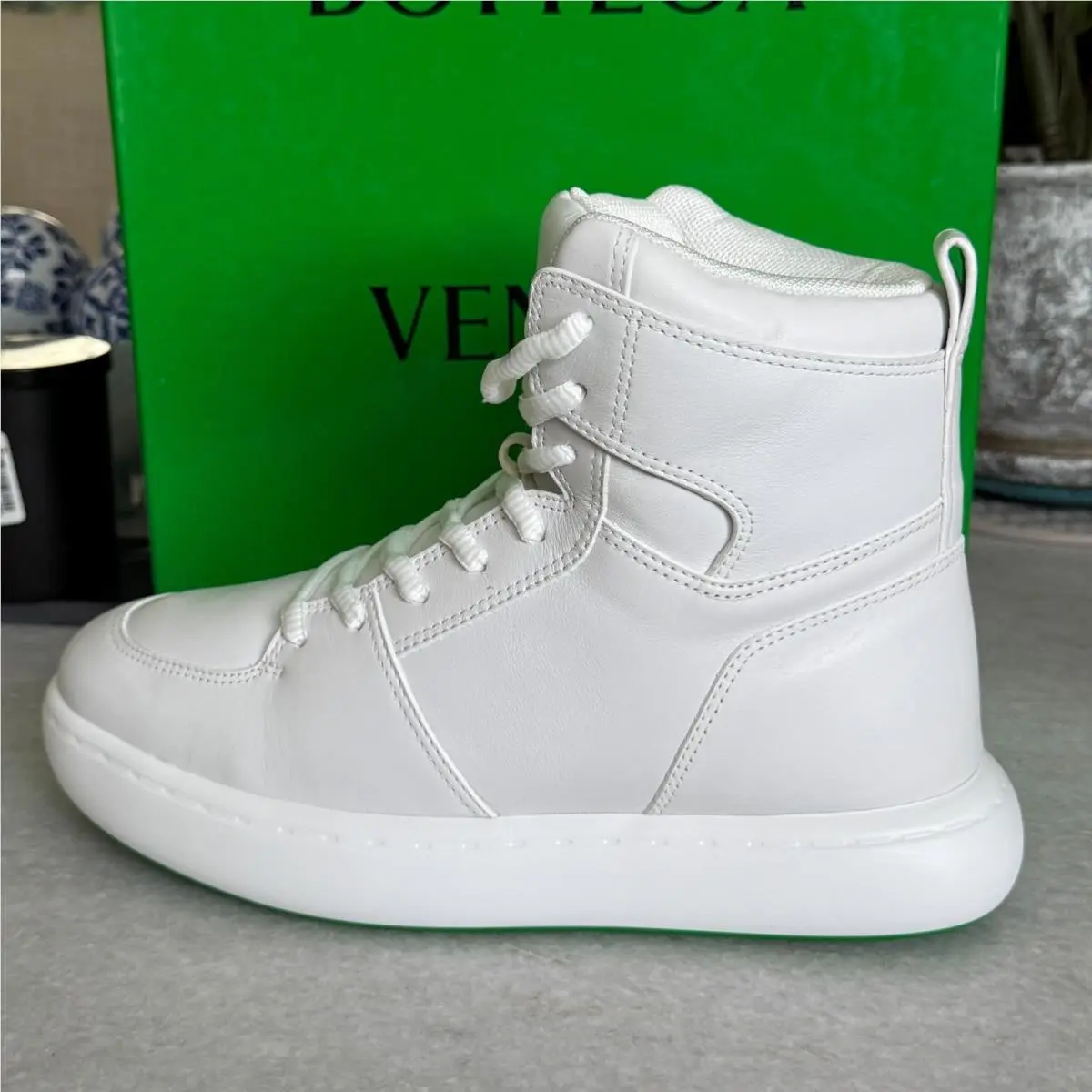 Bottega Veneta shoes - Tennis Sneaker - Tennis Sneaker - 730272 - White 0