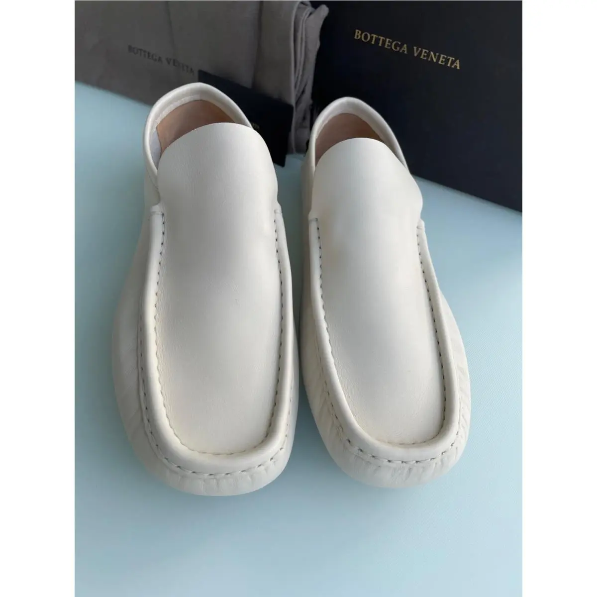 Bottega Veneta shoes - Chester Calf - Chester Calf - 620313 VBPC0 9759 - White 0