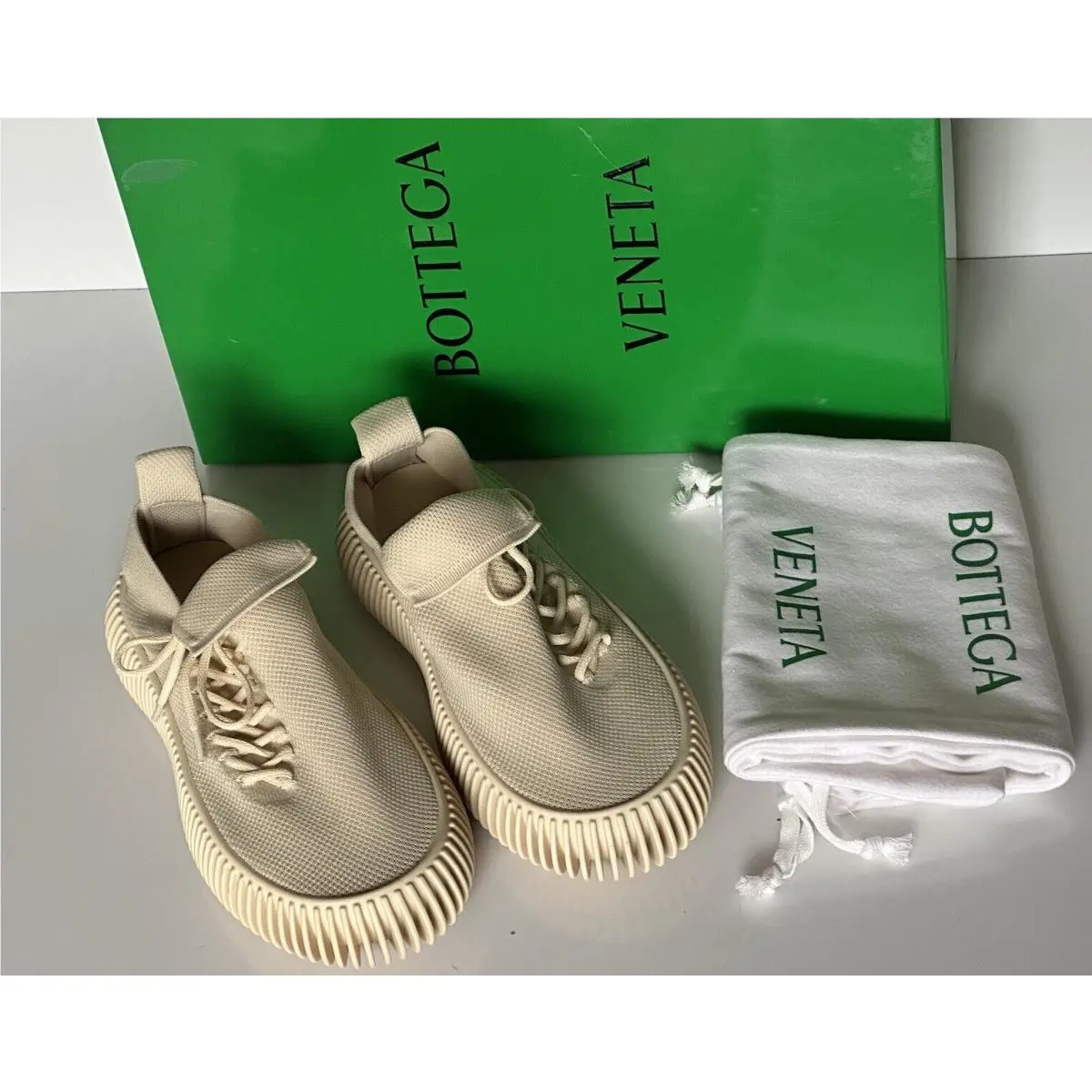 Bottega Veneta shoes - Tech Knit - Tech Knit - Cane Sugar 9