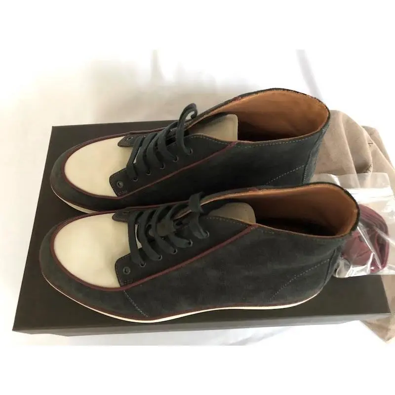 Bottega Veneta shoes - High top - High top - color block white black 2