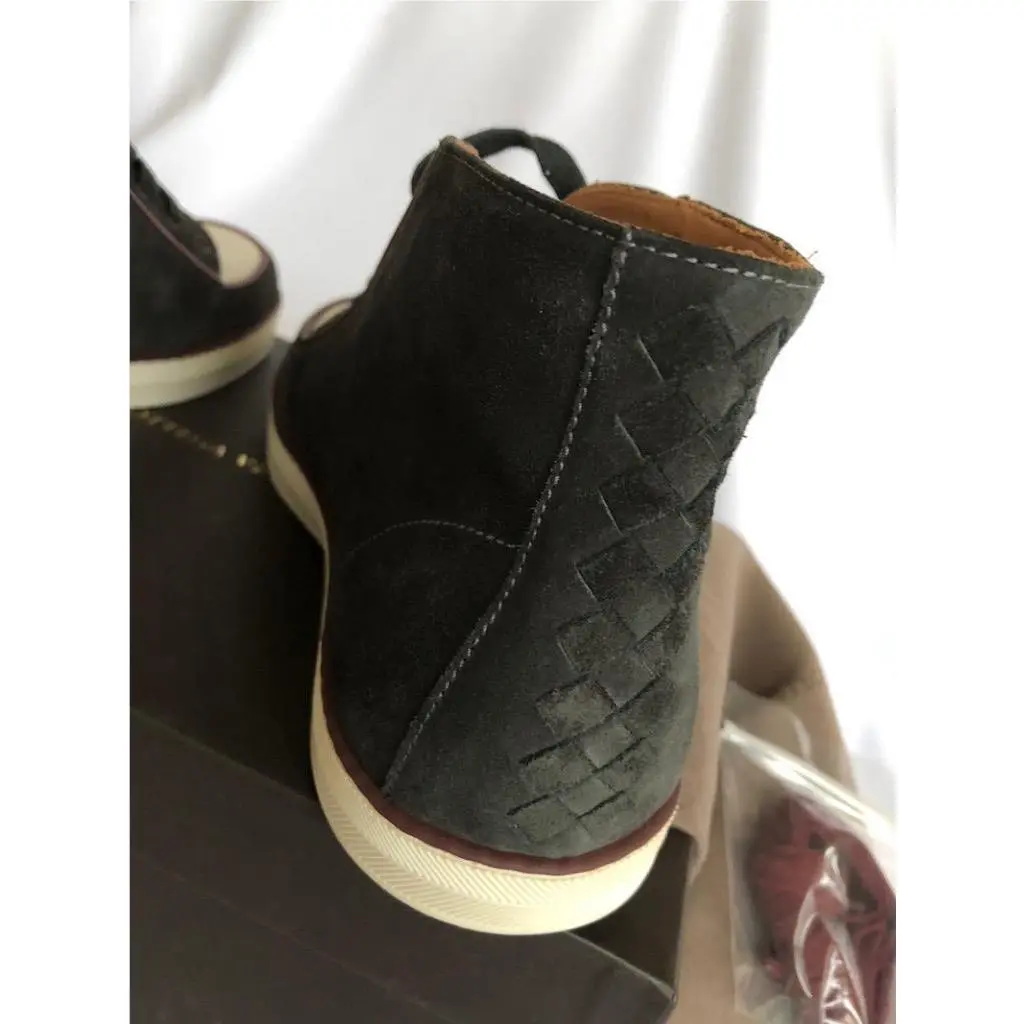 Bottega Veneta shoes - High top - High top - color block white black 8