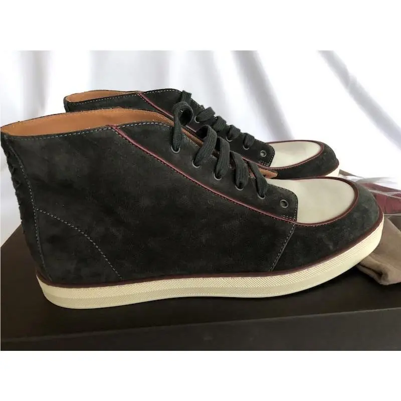 Bottega Veneta shoes - High top - High top - color block white black 5