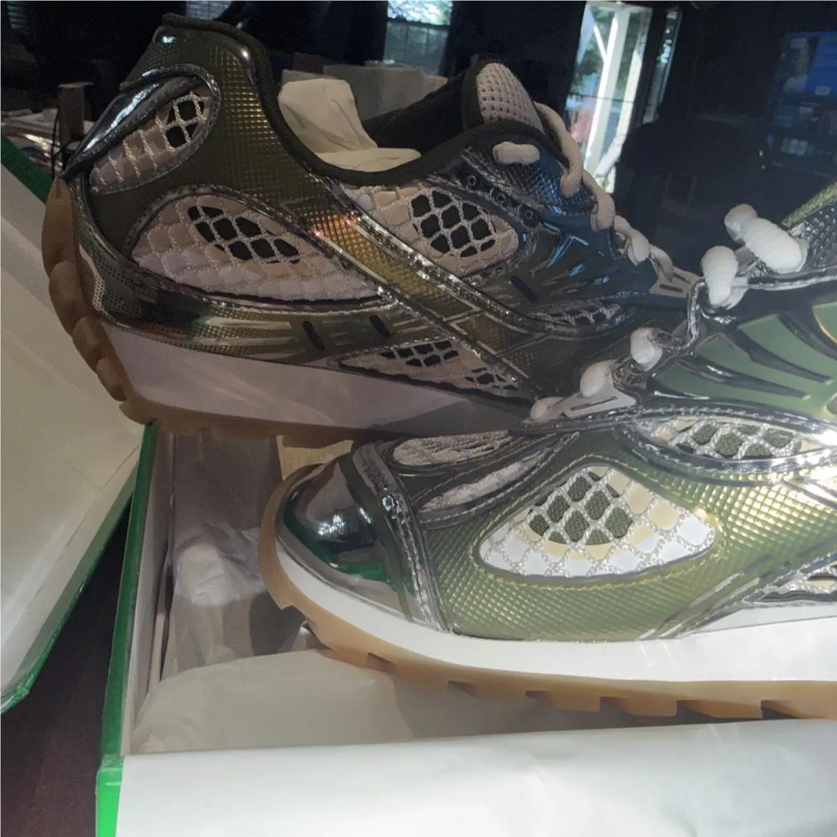 Bottega Veneta shoes - Bottega Veneta Orbit - Orbit - Green 12