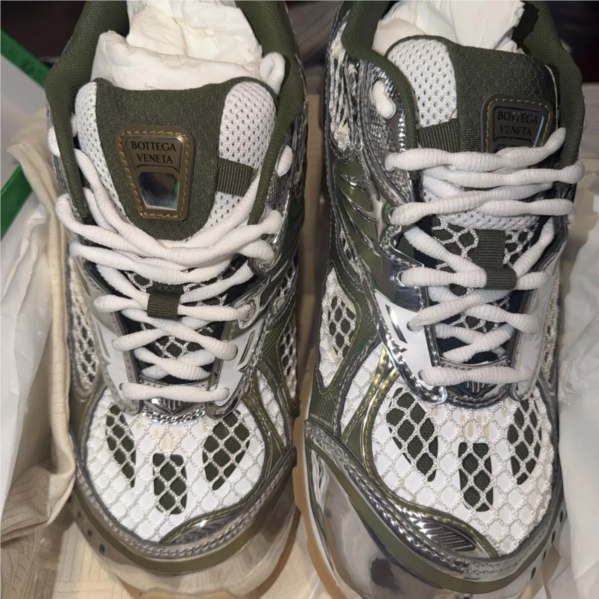 Bottega Veneta shoes - Bottega Veneta Orbit - Orbit - Green 4