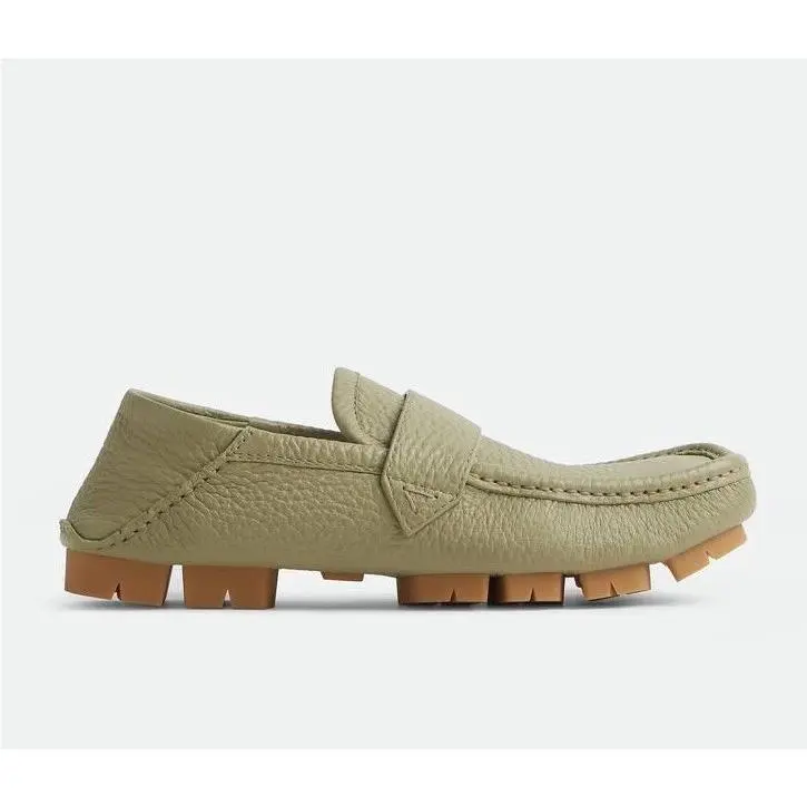 Bottega Veneta Leather Shore Loafer Shoes Travertine 9 US 42 786809