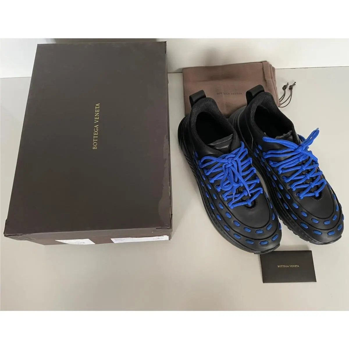 Bottega Veneta shoes - Scar Tex - Scar Tex - Black/Blue 2