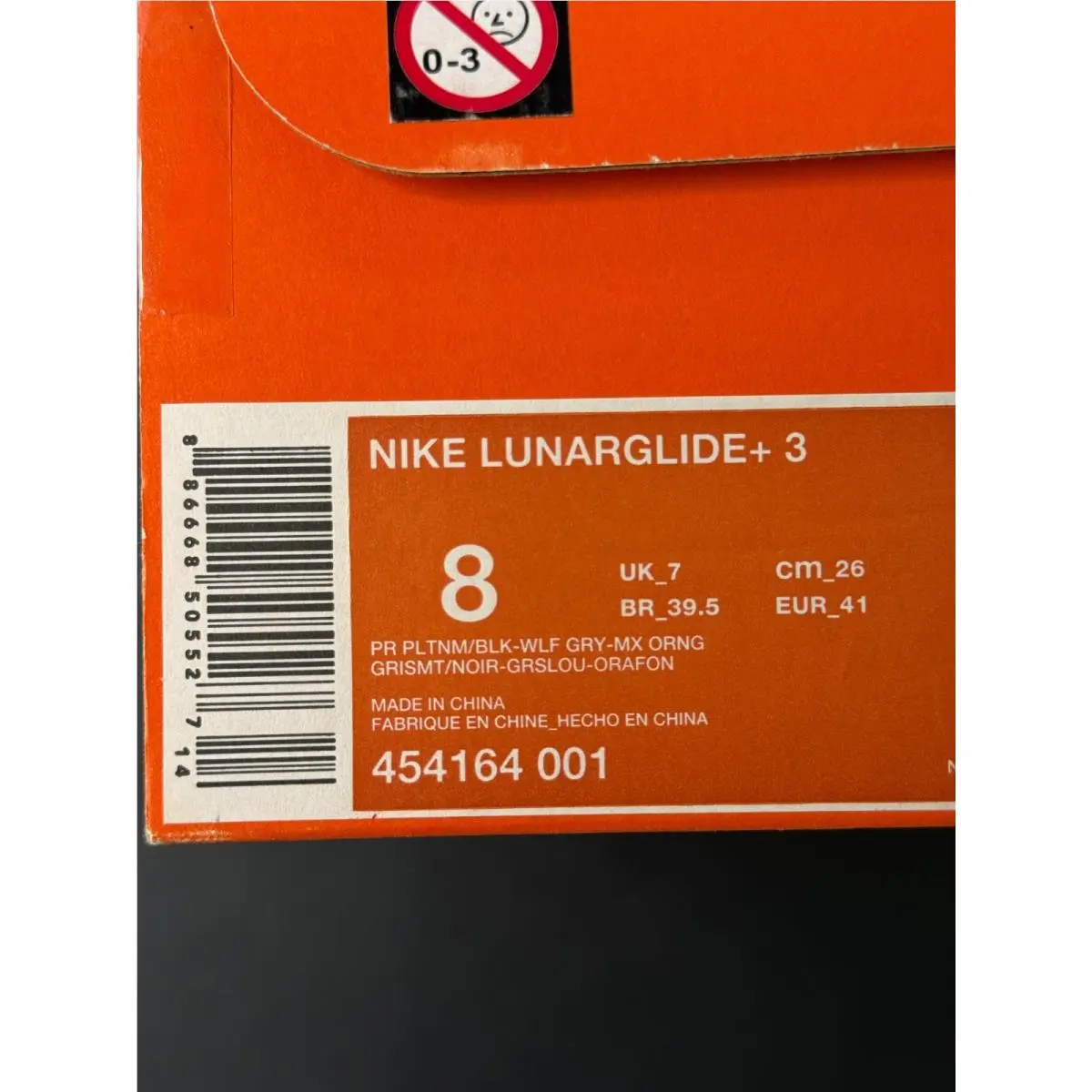 Nike shoes - Nike LunarGlide+ 3 - 454164-001 - Multicolor 18