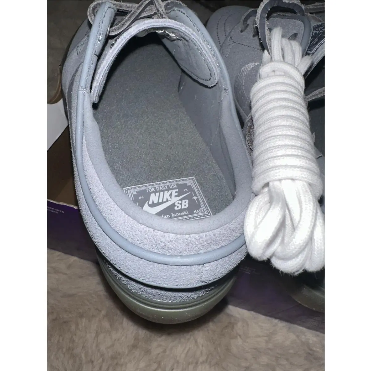 Nike shoes - Nike Zoom Stefan Janoski - Zoom Stefan Janoski - FD6757-003 - Gray 9