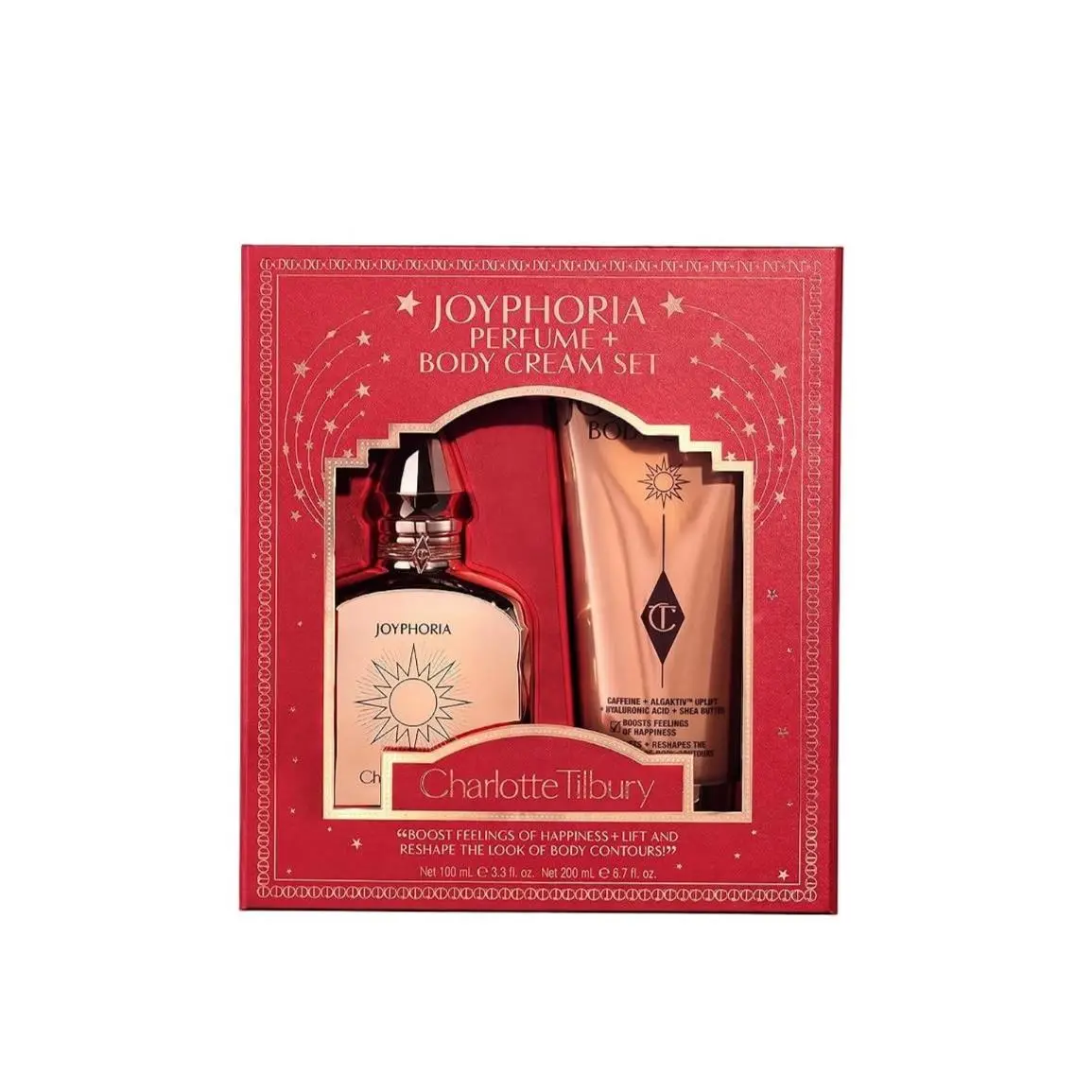 Joyphoria Perfume Body Cream Set Iconic Fragrance Full S by Charlotte Tilbury