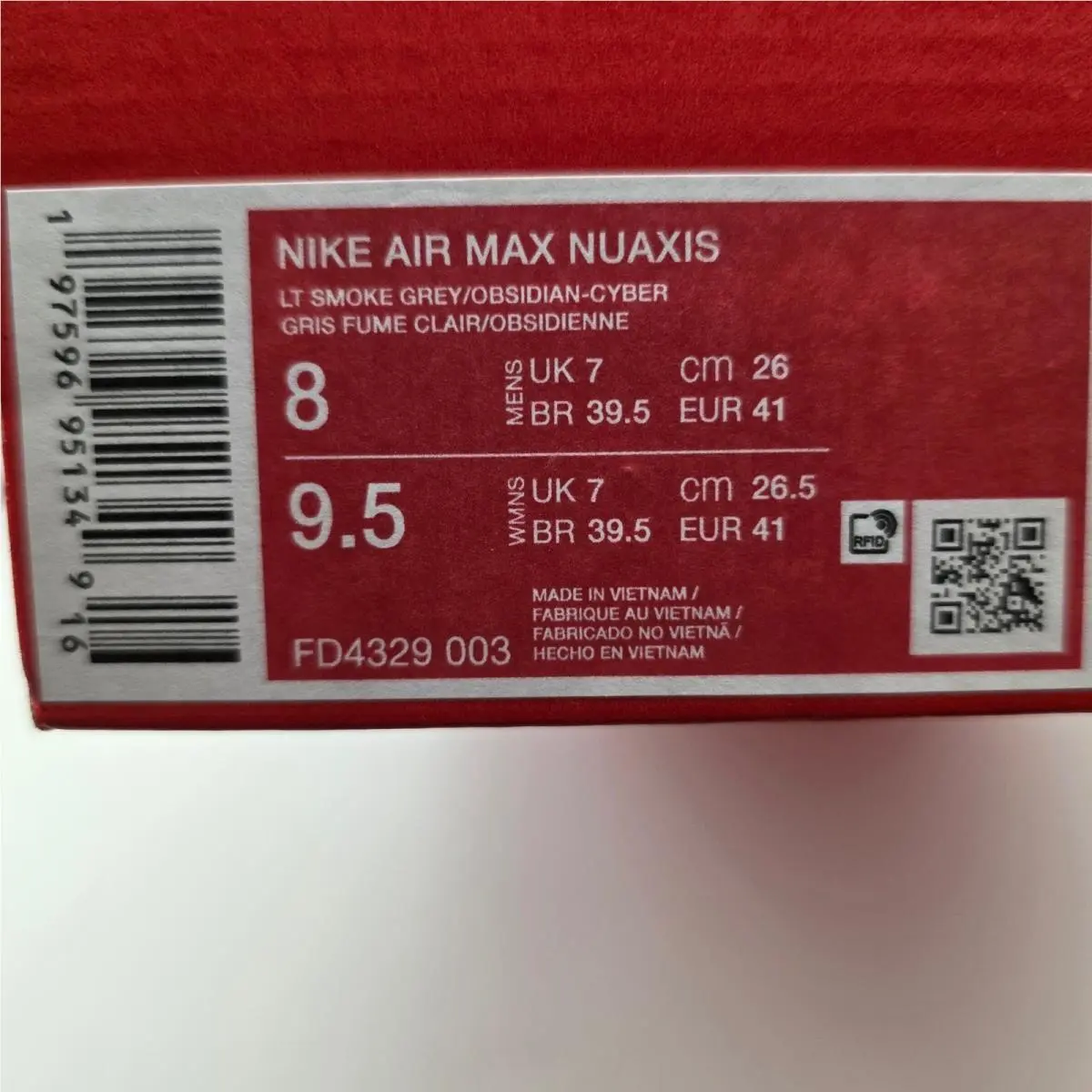 Nike shoes - Nike Air Max Nuaxis - Air Max Nuaxis - Gray 1
