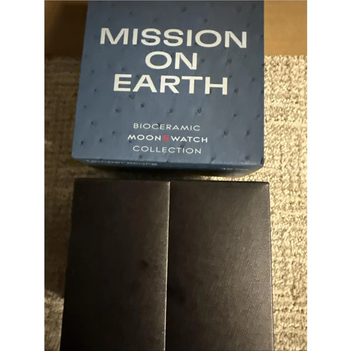 x Swatch Moonswatch Mission Watch Ostrich Leather Strap Limited Edition by Omega