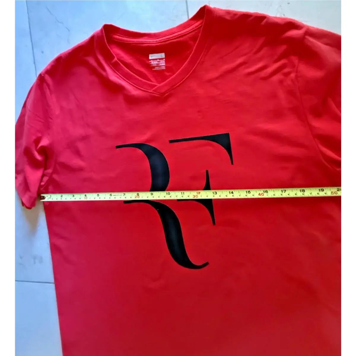 Nike clothing - Nike Federer Premier RF SS V-Neck - Red 5