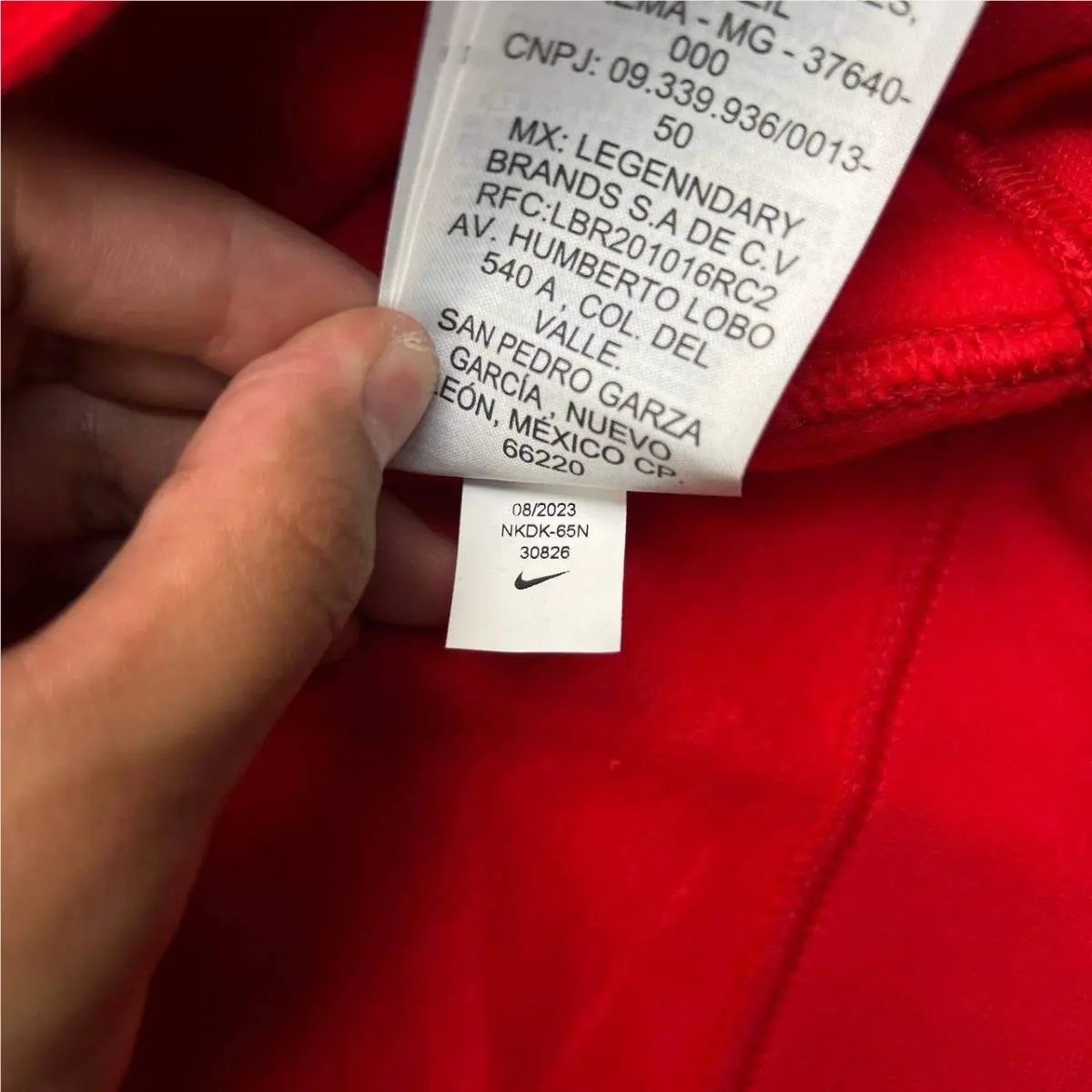 Nike clothing - Red 5