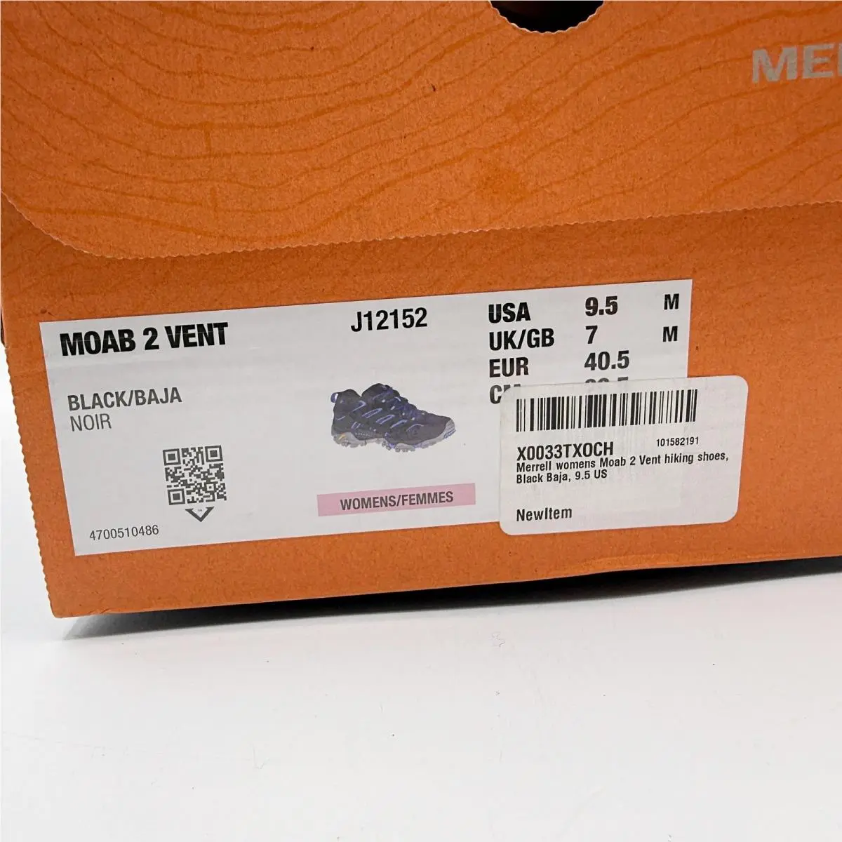 Merrell shoes - Merrell Moab 2 - Moab - J12152 - Black 7
