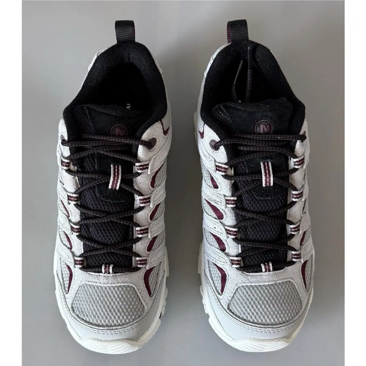 Merrell shoes - Merrell Moab 3 - Moab - J038798 - Light Grey Pigeon Dark Cherry (UPC: 0195021267980) 3