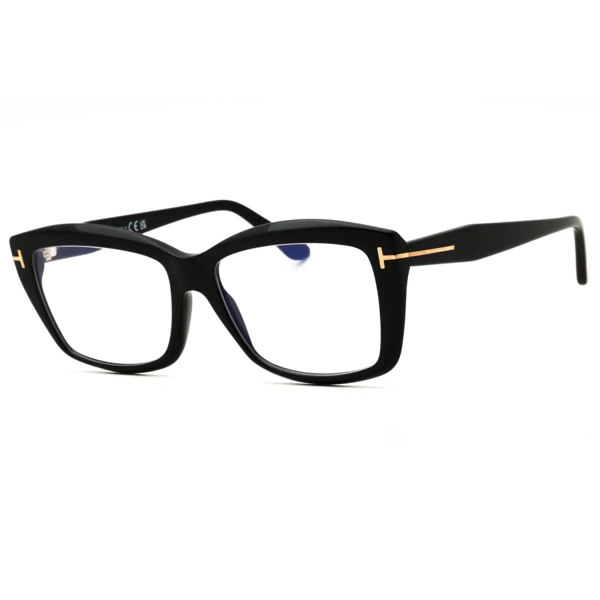 TF6065-001-55 Eyeglasses Frame Size 55mm 16mm 140mm Black Women 889214 by Tom Ford