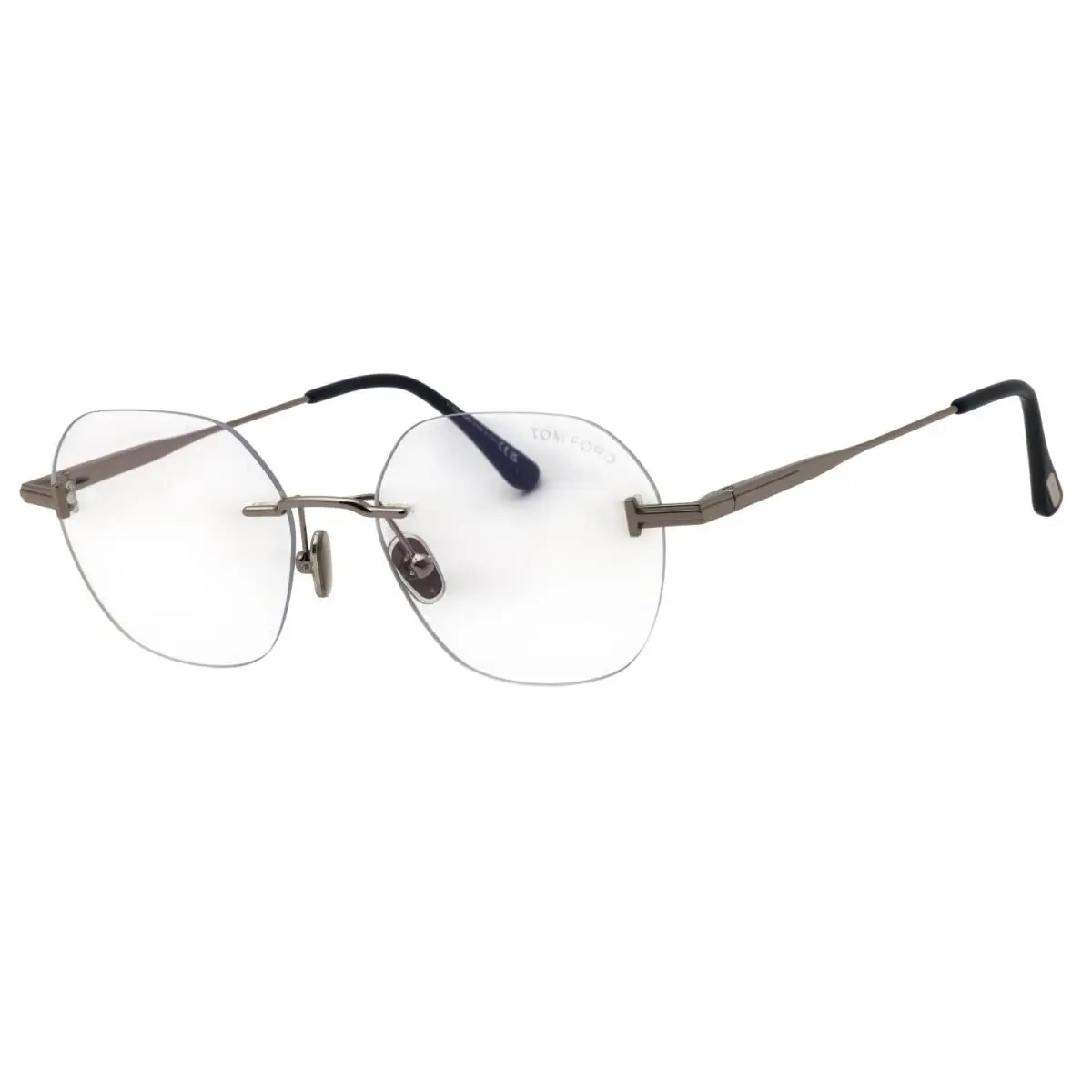 TF6126-014-52 Eyeglasses Frame Size 52mm 18mm 145mm Ruthenium Men 8892 by Tom Ford