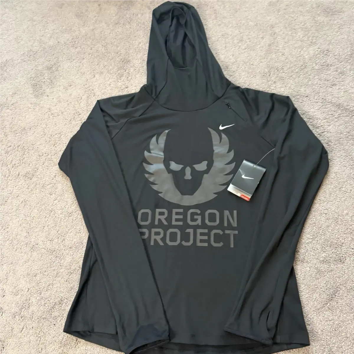 Nike Dri Fit Oregon Project Energy Element Hoodie T Shirt Pullover Women’s M