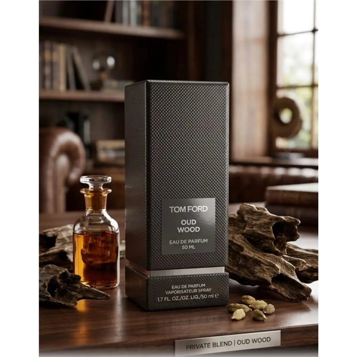 Men’s Tom Ford Oud Wood Eau De Parfum Cologne 50ml 1.7 oz Men’s Gift