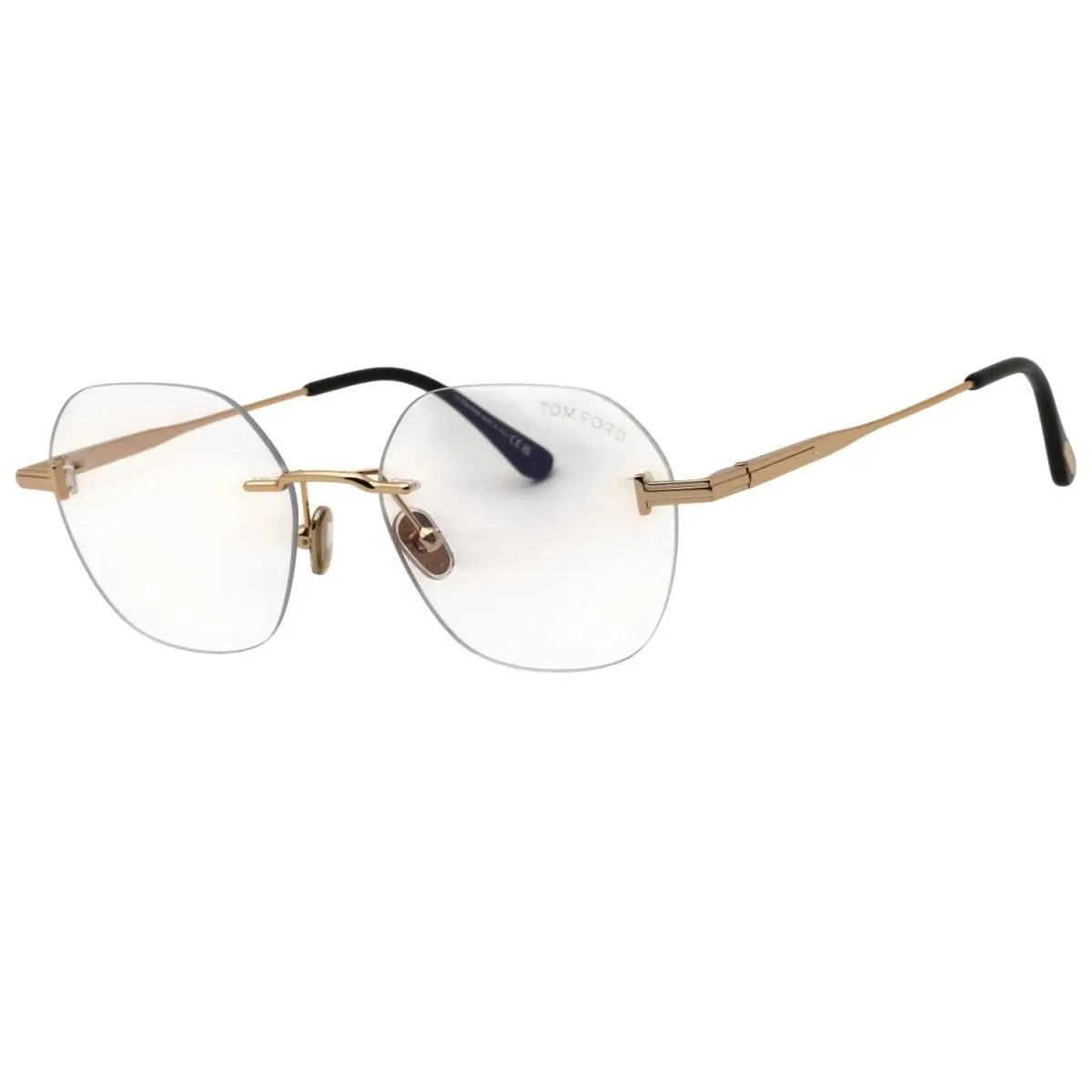 TF6126-028-52 Eyeglasses Frame Size 52mm 18mm 145mm Gold Men 889214644 by Tom Ford