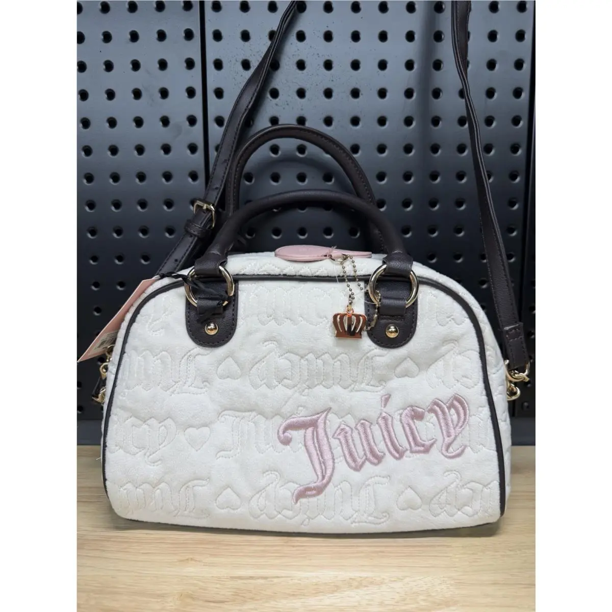 Vintage Dreams Satchel / Crossbody - Angel Cream by Juicy Couture
