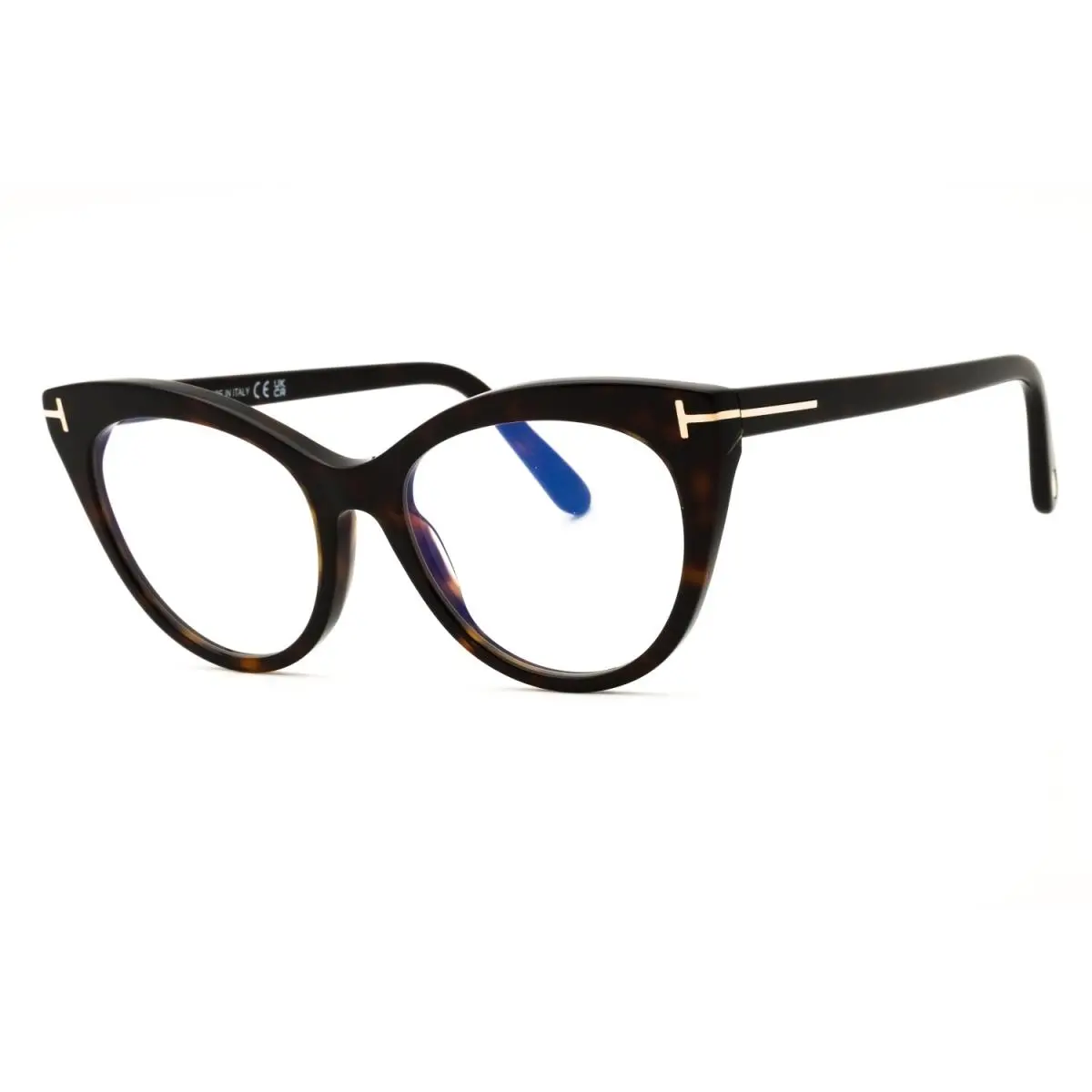TF6091-052-53 Eyeglasses Frame Size 53mm 18mm 140mm Havana Women 88921 by Tom Ford