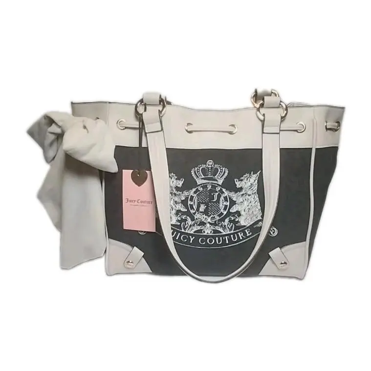 Scottie Dogs Daydreamer Tote Liquorice Crystal by Juicy Couture