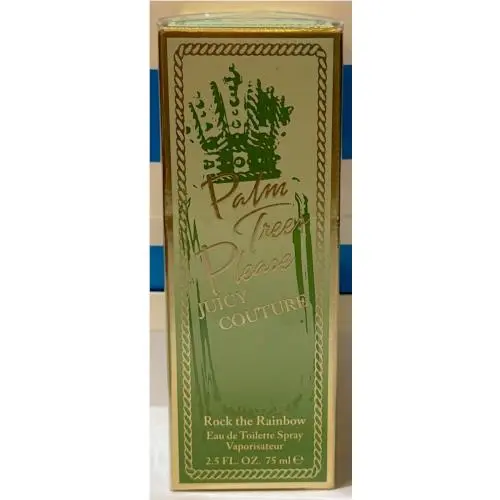 Juicy Couture Palm Trees Please Rock The Rainbow Perfume 2.5 FL OZ