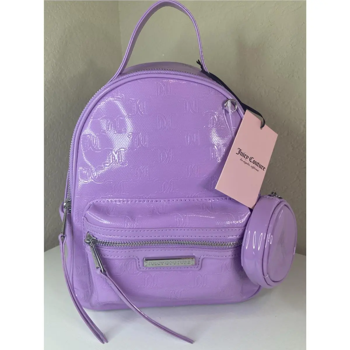 Nwt-  Rosie Mini Backpack Violet Tulle Retail by Juicy Couture