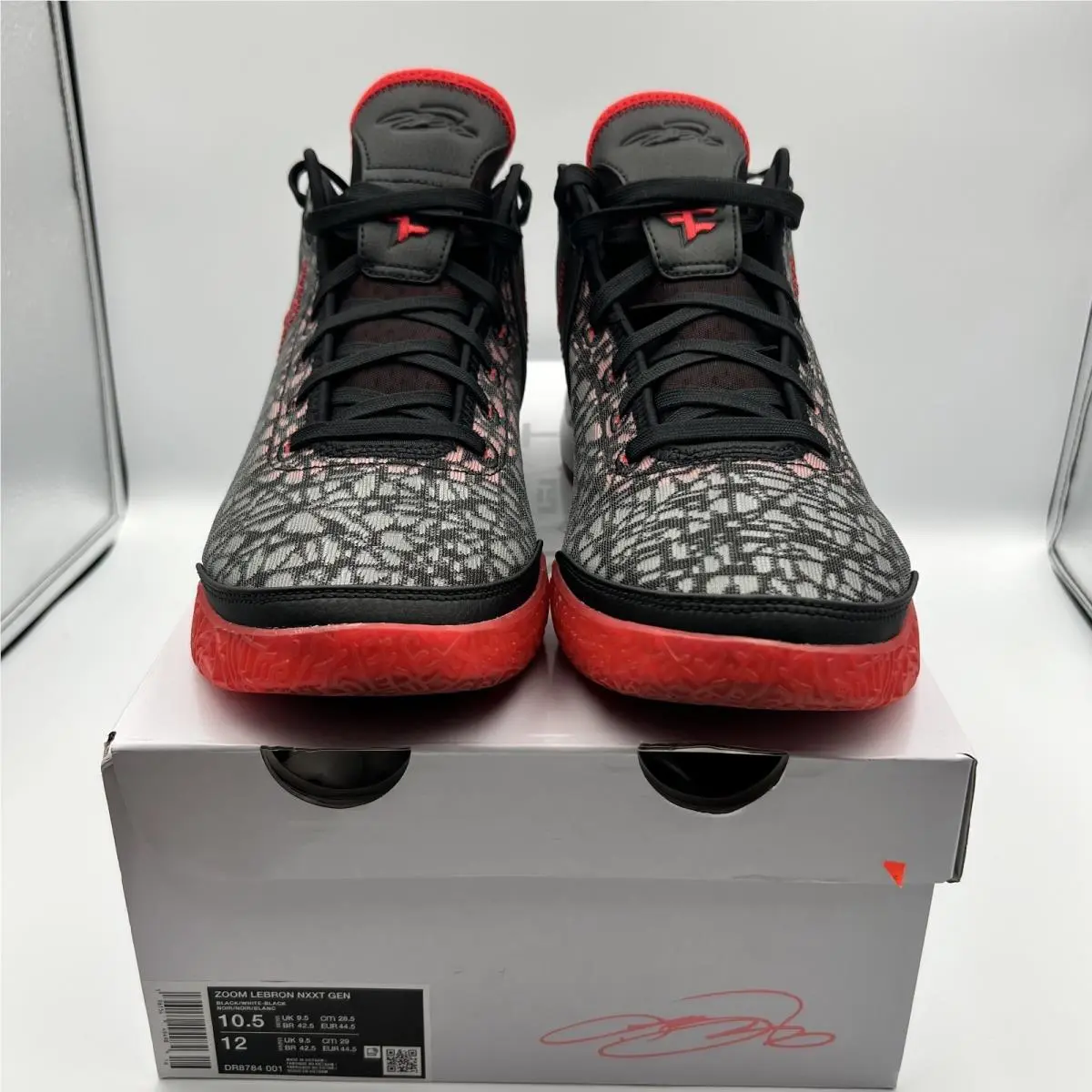 Nike shoes - Nike LeBron NXXT Gen FaZe - Black 3