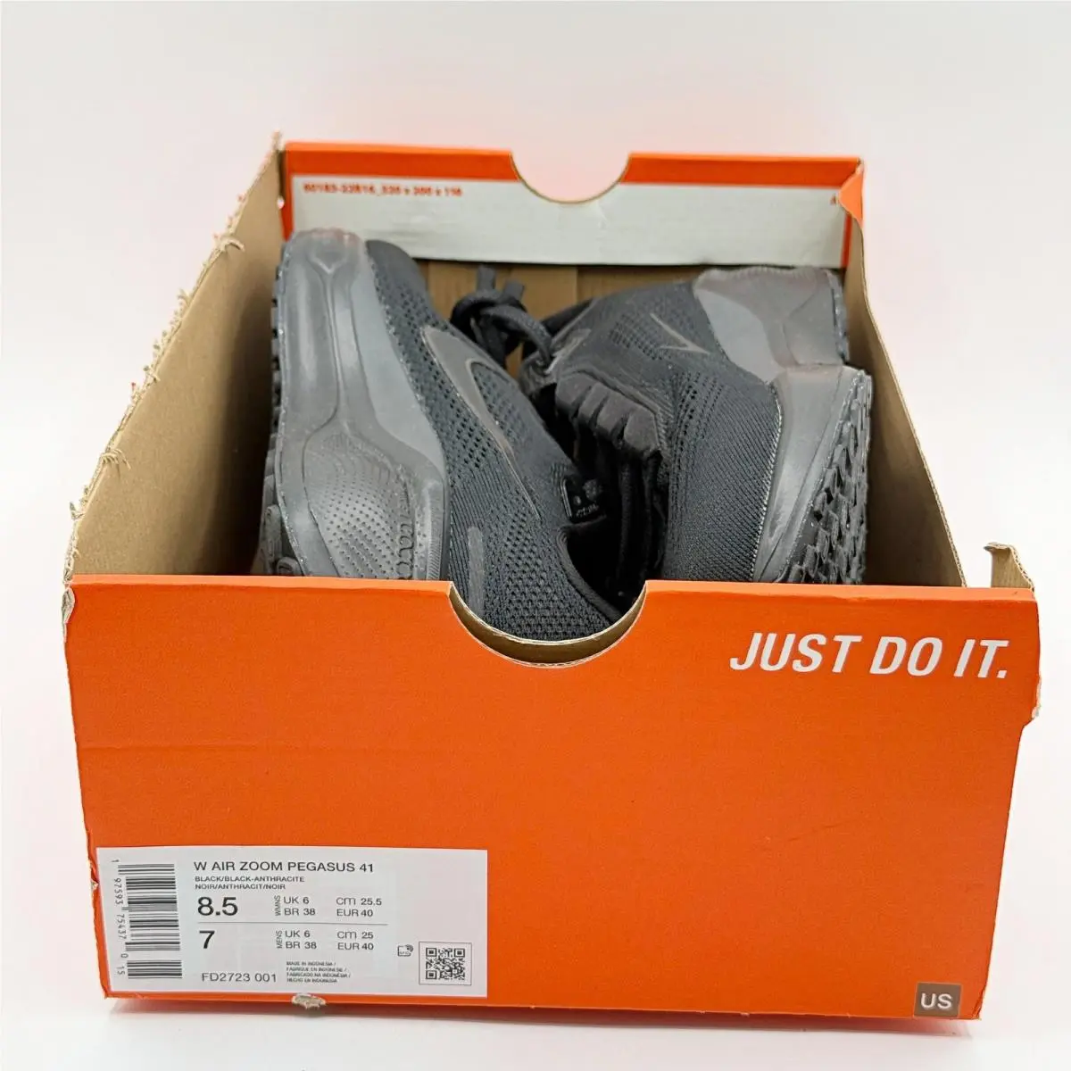 Nike shoes - Nike Air Zoom Pegasus 41 - FD2723-001 - Black (UPC: 197593754370) 0