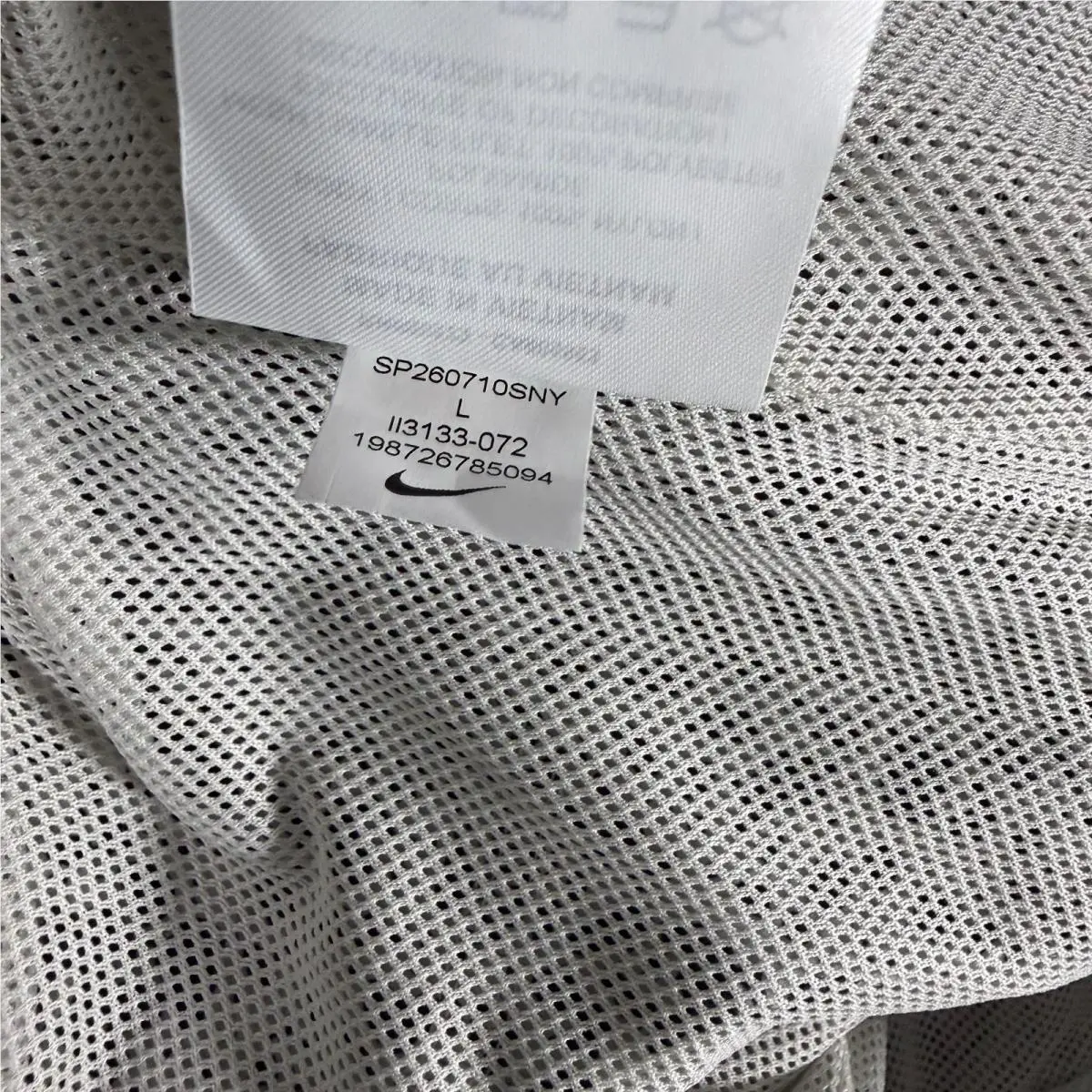 Nike clothing - Nike Air Woven - Air Woven - II3133 II3133-072 - Light Bone/Black (UPC: 198726785094) 8