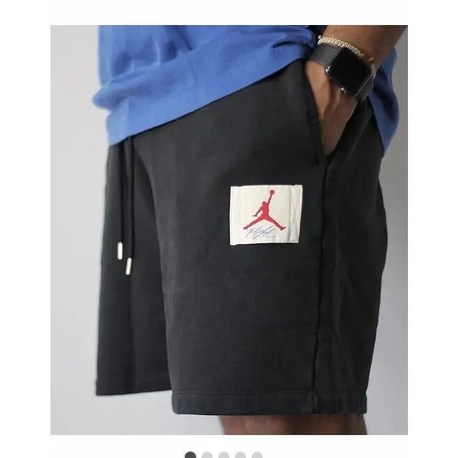 Nike clothing - Jordan x Two 18 Shorts - DV6964-010 - Black / Coconut Milk (UPC: 0196149973579) 4