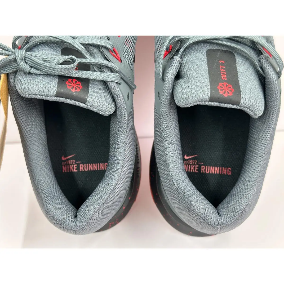 Nike shoes - Nike Swift Run 3 - Swift Run - Gray, Black, Red 10