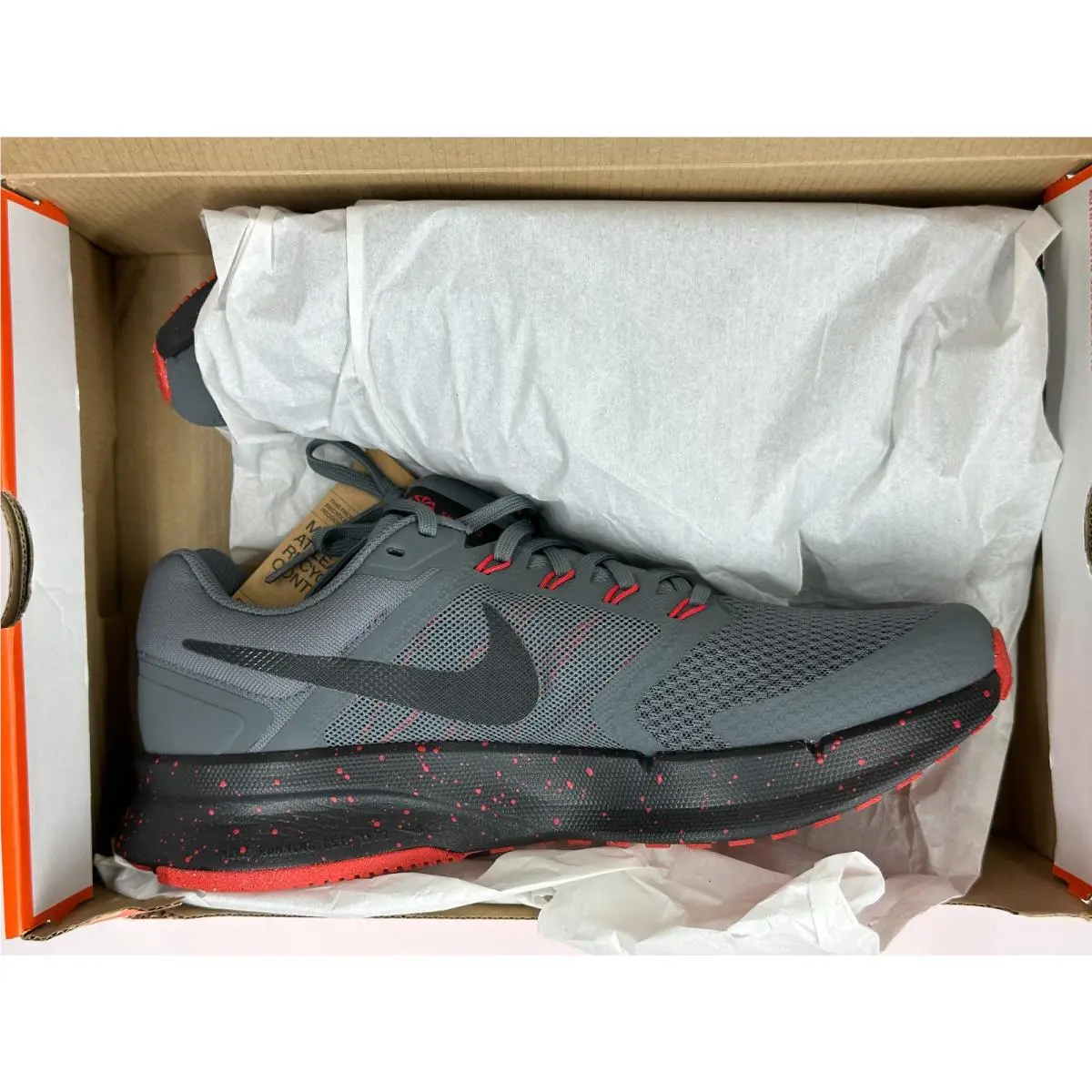 Nike shoes - Nike Swift Run 3 - Swift Run - Gray, Black, Red 17