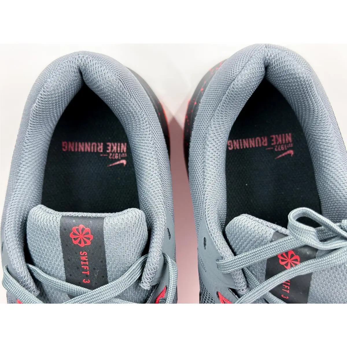 Nike shoes - Nike Swift Run 3 - Swift Run - Gray, Black, Red 5